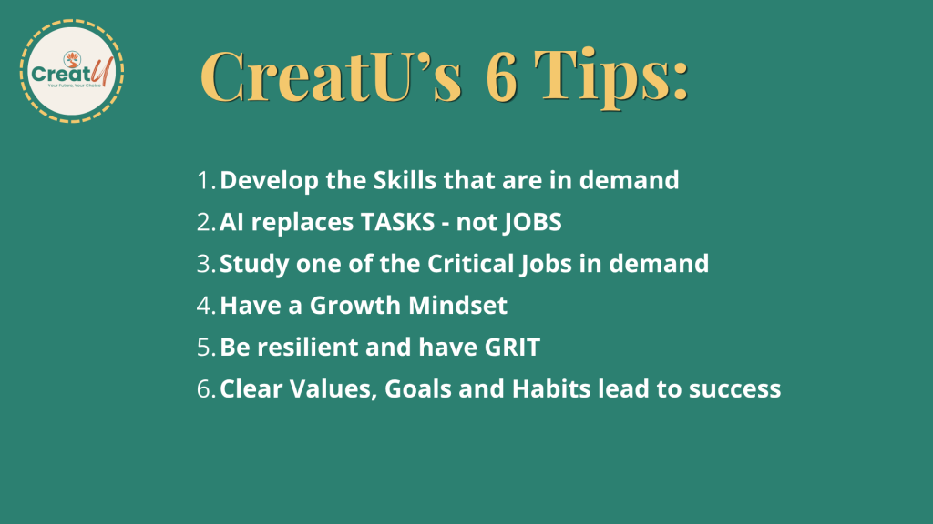 CreatU's 6 Tips